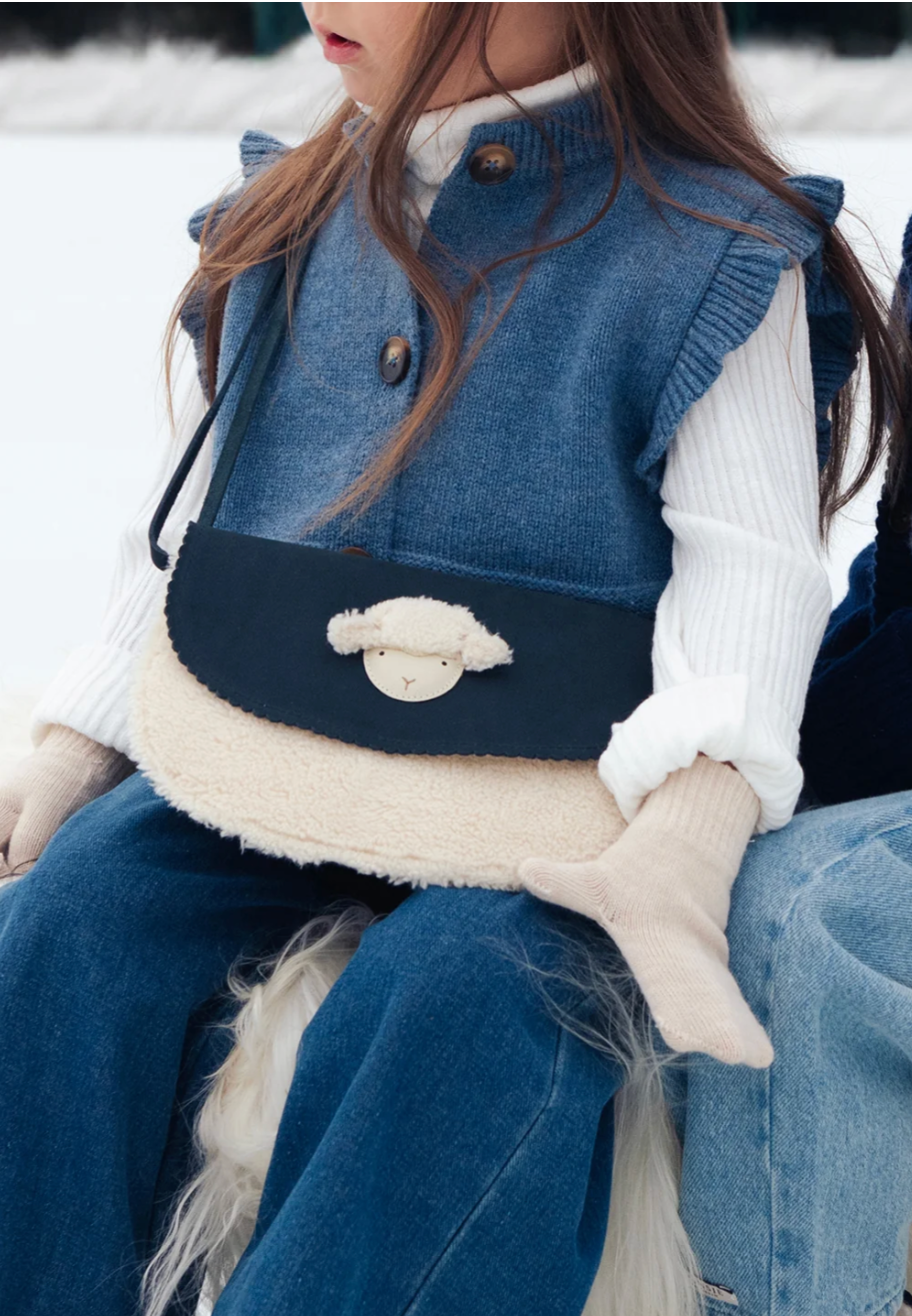 Donsje Hespera Vest - Royal Blue Melange