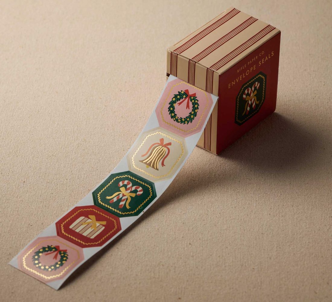 Rifle Paper Co. Envelope Seals - Holly Jolly