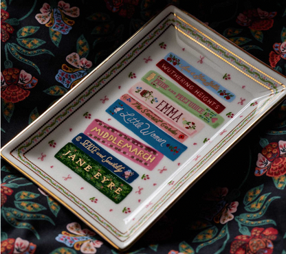 Rifle Paper Co. Porcelain Catchall Tray - Ladies Night