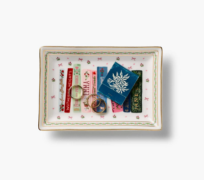 Rifle Paper Co. Porcelain Catchall Tray - Ladies Night