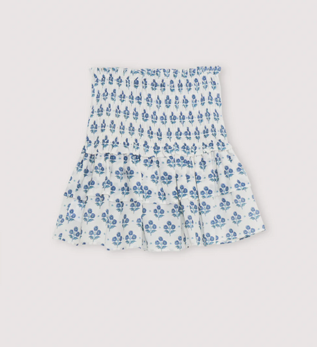 The New Society Eleni Teen Skirt - Hyacinth Print