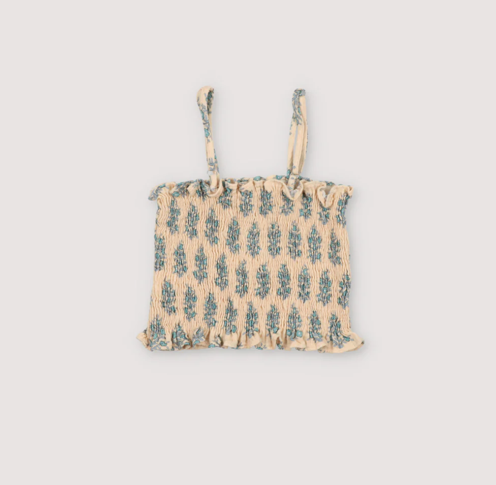 The New Society Kyra Top - Lavander Print
