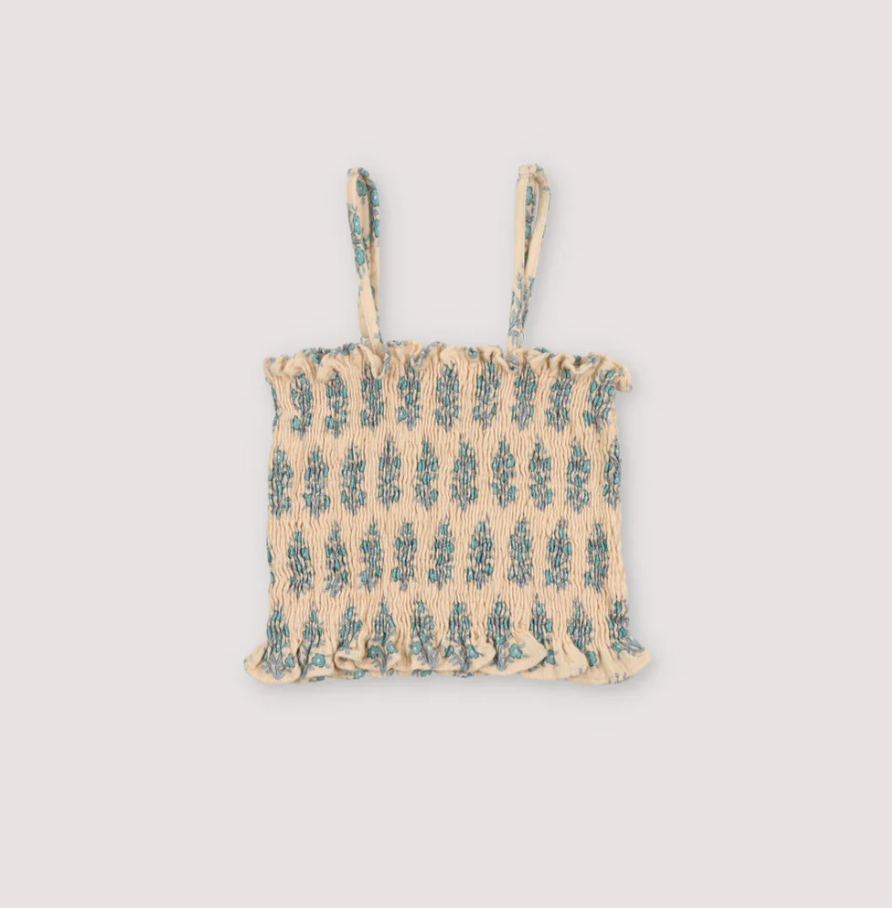 The New Society Kyra Top - Lavander Print