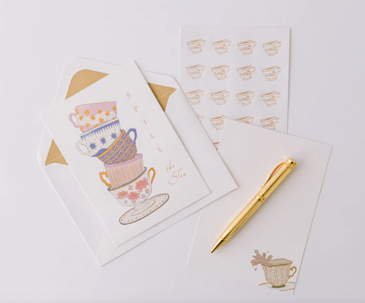 Good Juju Ink Spill the Tea Luxury Stationery Set