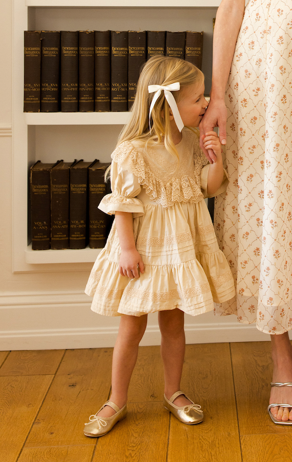 Noralee Genevieve Dress - Ecru