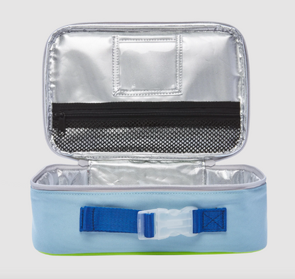State Bags Rodgers Lunch Box - Navy/Neon
