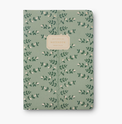 Rifle Paper Co. Assorted Set of 3 Dahlia Notebooks