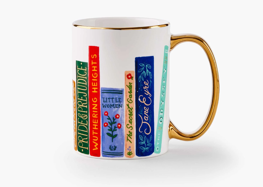 Rifle Paper Co. Book Club Mug