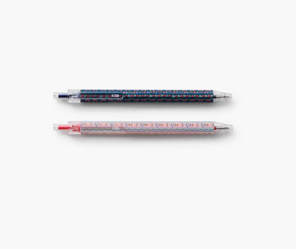 Rifle Paper Co. Gel Pen Set of 2 - Ladies Night Book Club