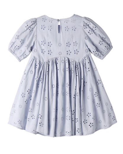 Rylee + Cru Rose Dress - Periwinkle