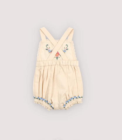 The New Society Narcise Baby Romper - Ecru