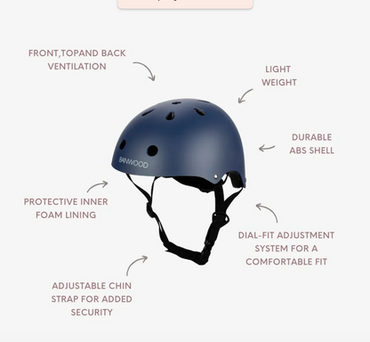 Banwood Helmet- Matte Navy