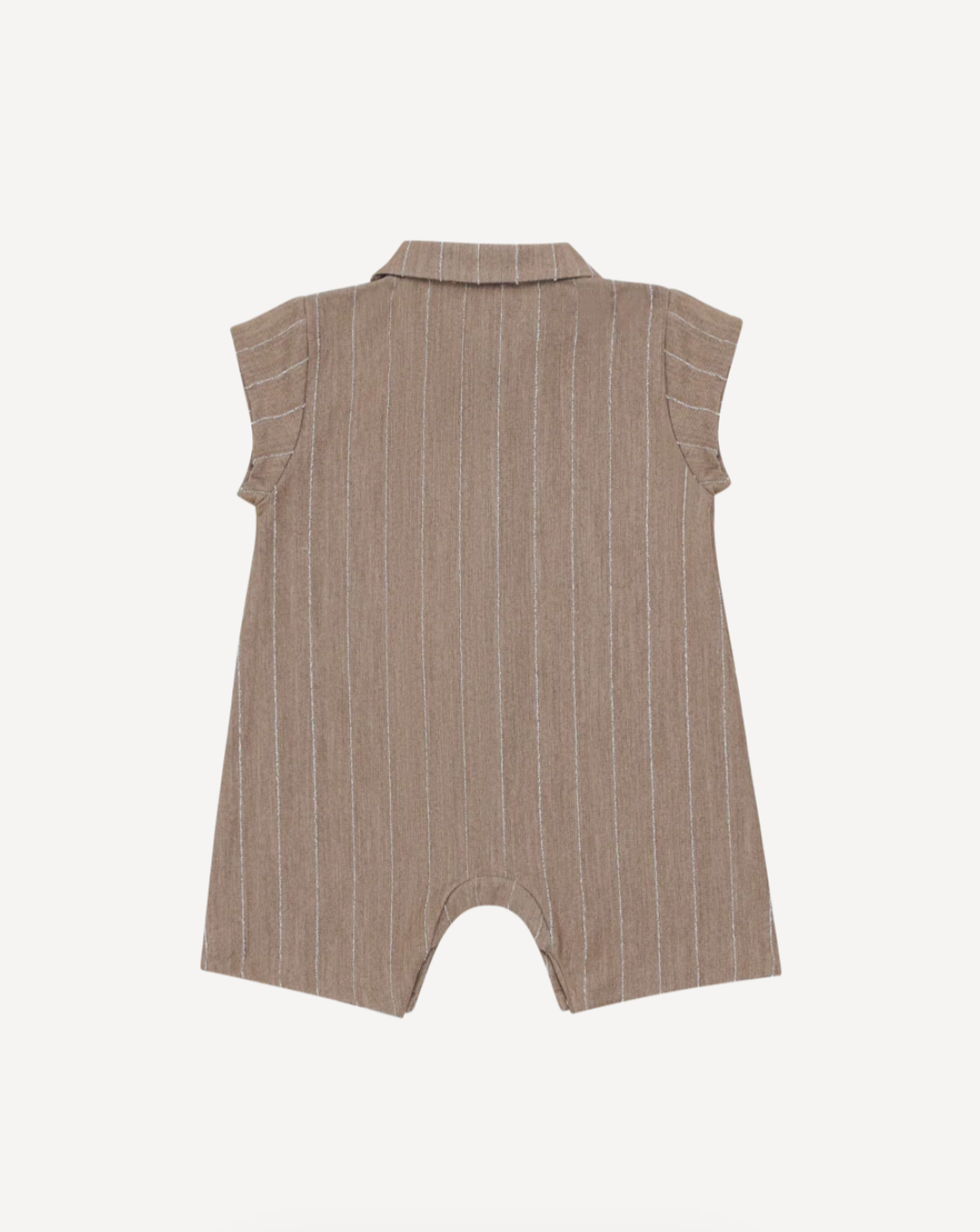 Donsje Kajani Playsuit - Milk Chocolate Striped