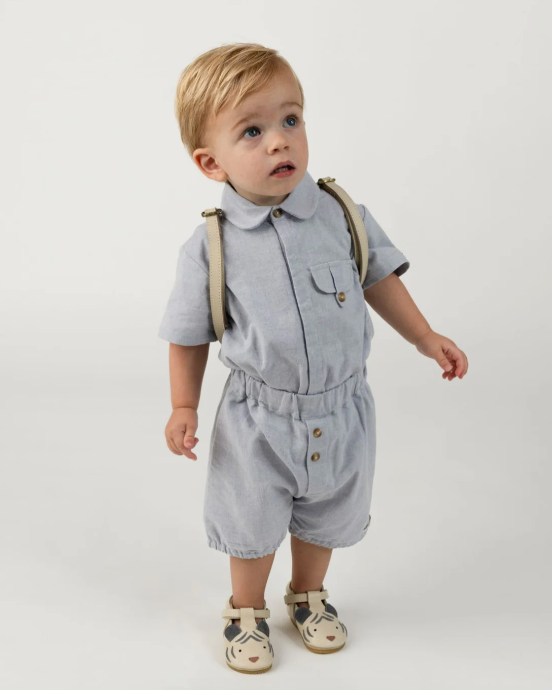 Donsje Clode Bodysuit - Ice Blue Melange