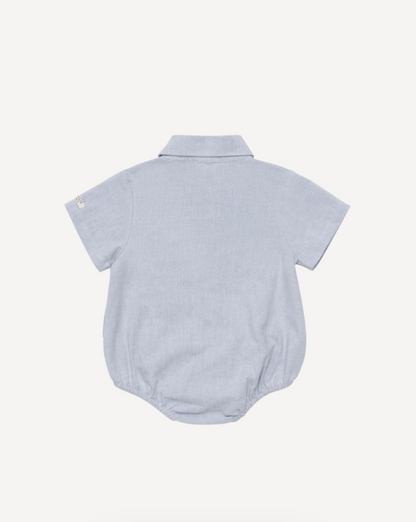 Donsje Clode Bodysuit - Ice Blue Melange