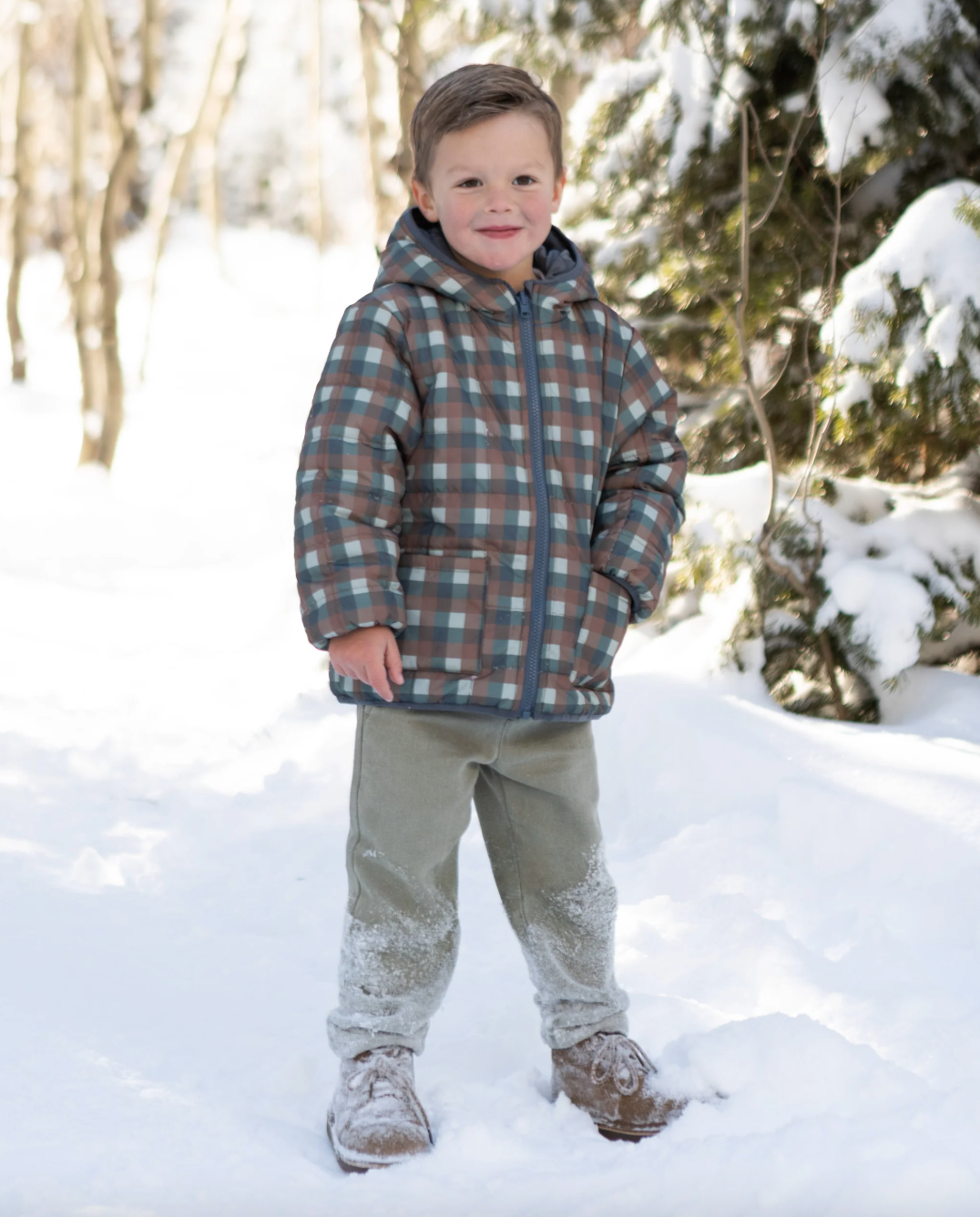 Rylee + Cru Kalen Pant - Dark Sage