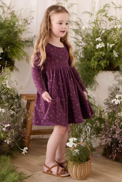 Jamie Kay Tallulah Dress - Dina Fig