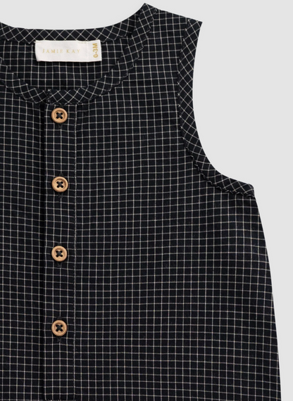 Jamie Kay Milo Jumpsuit - Eclipse Grid