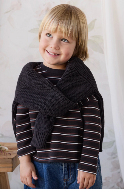 Jamie Kay Edward Long Sleeve Top - Courtside Stripe