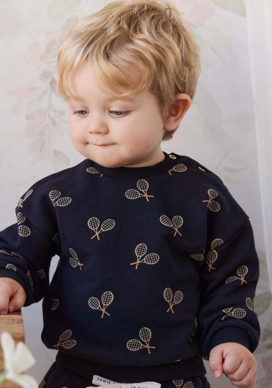 Jamie Kay Floyd Sweatshirt - Racquet Navy