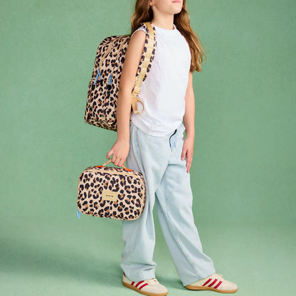State Bags Kane Double Pocket Backpack - Leopard