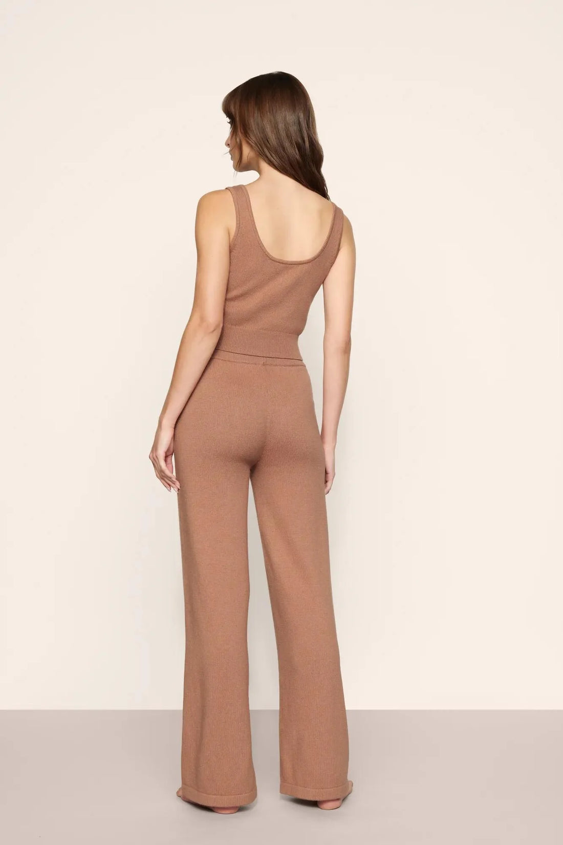 Eberjey Recycled Sweater Pant - Hazelnut