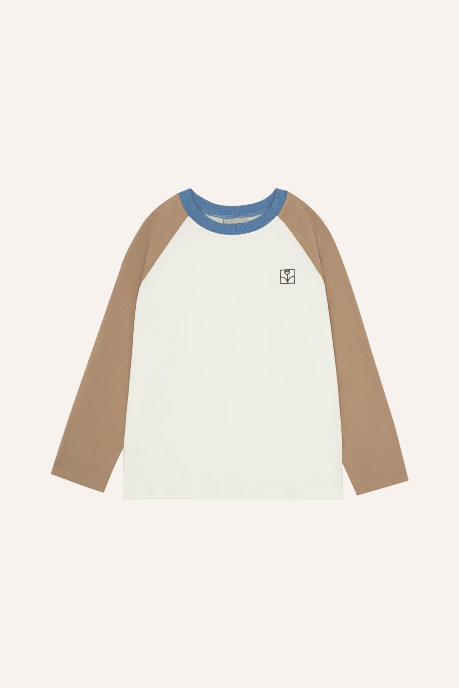 The Campamento Color Block Ecru T-shirt - Ecru