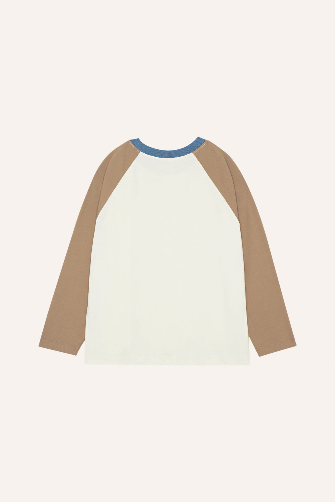 The Campamento Color Block Ecru T-shirt - Ecru