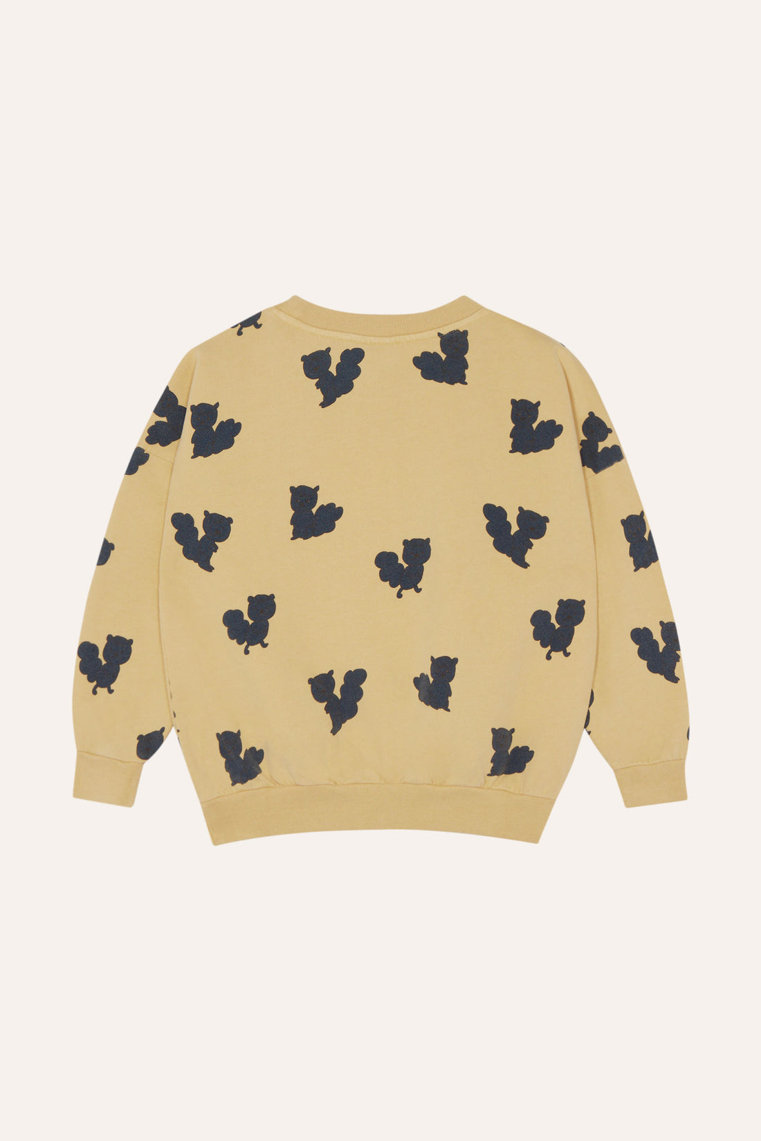 The Campamento Blue Squirrels Sweatshirt - Yellow