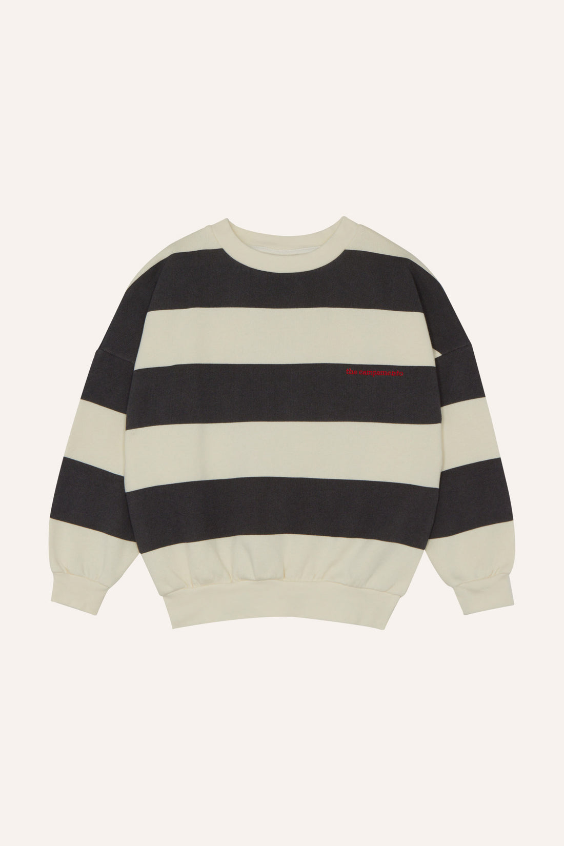 The Campamento Grey Stripes Sweatshirt  - Grey
