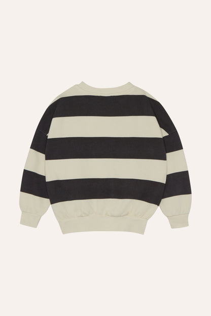 The Campamento Grey Stripes Sweatshirt  - Grey