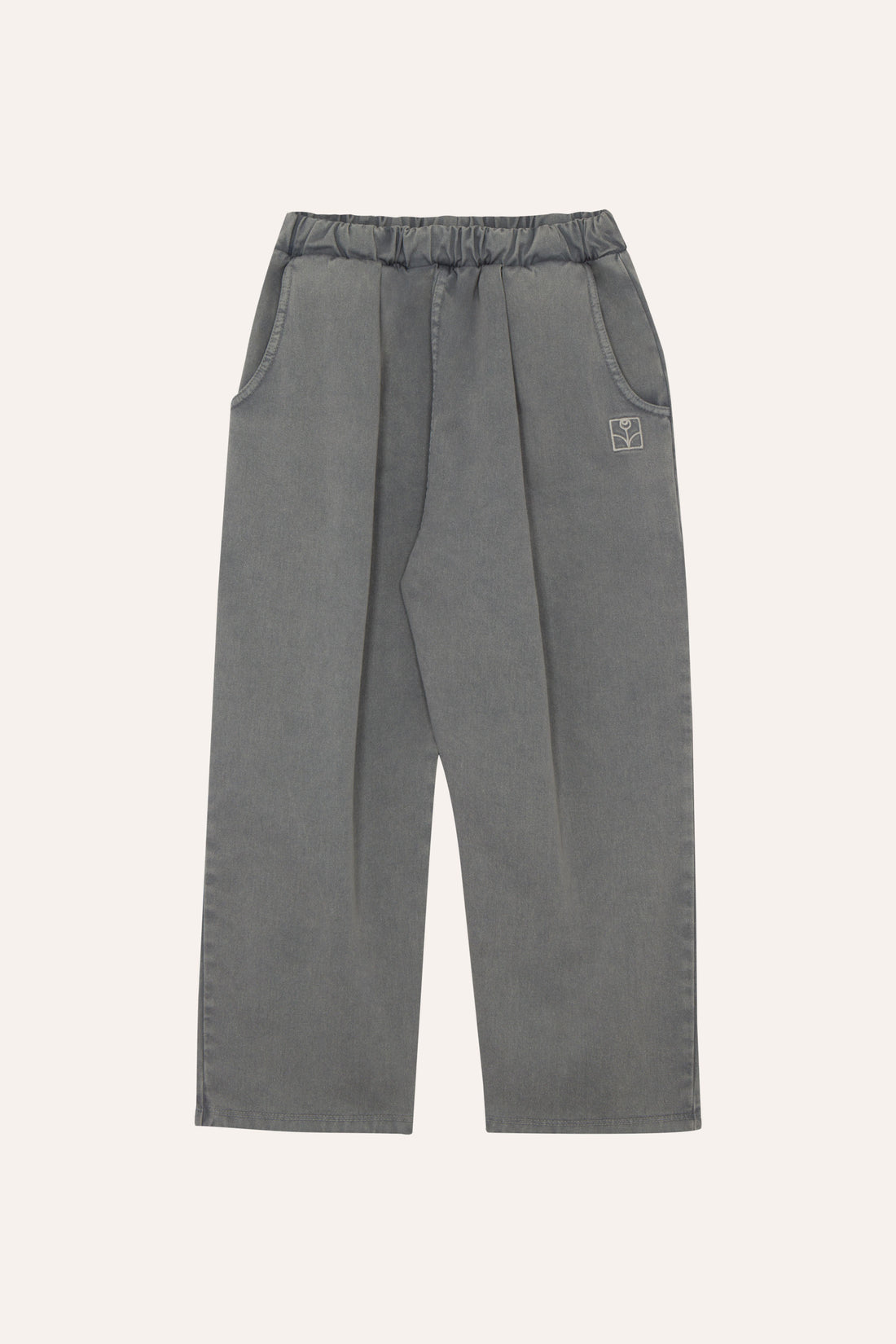 The Campamento Light Grey Denim Trousers - Grey