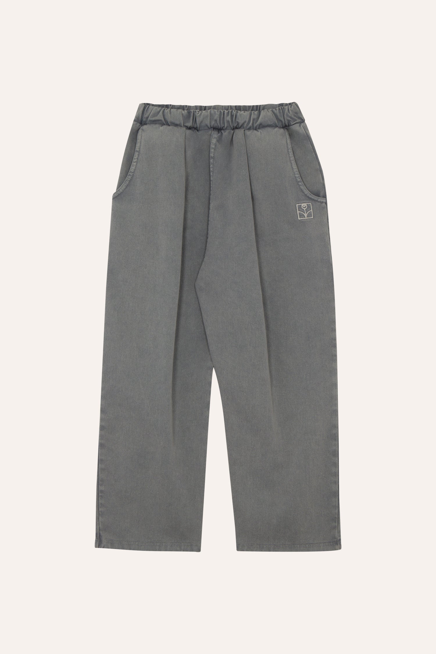 The Campamento Light Grey Denim Trousers - Grey