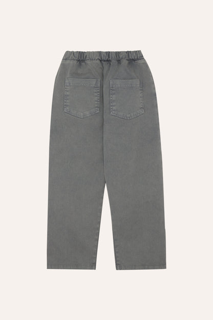 The Campamento Light Grey Denim Trousers - Grey