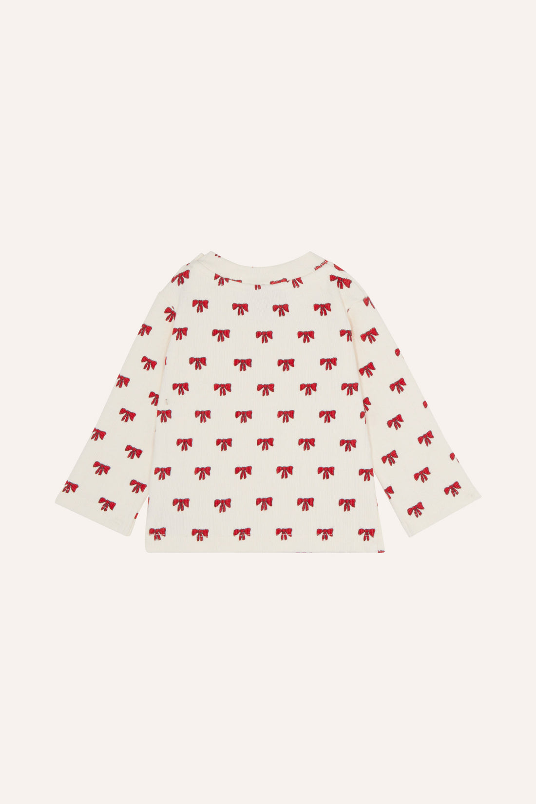 The Campamento Red Bows Baby T-shirt - Red Bows