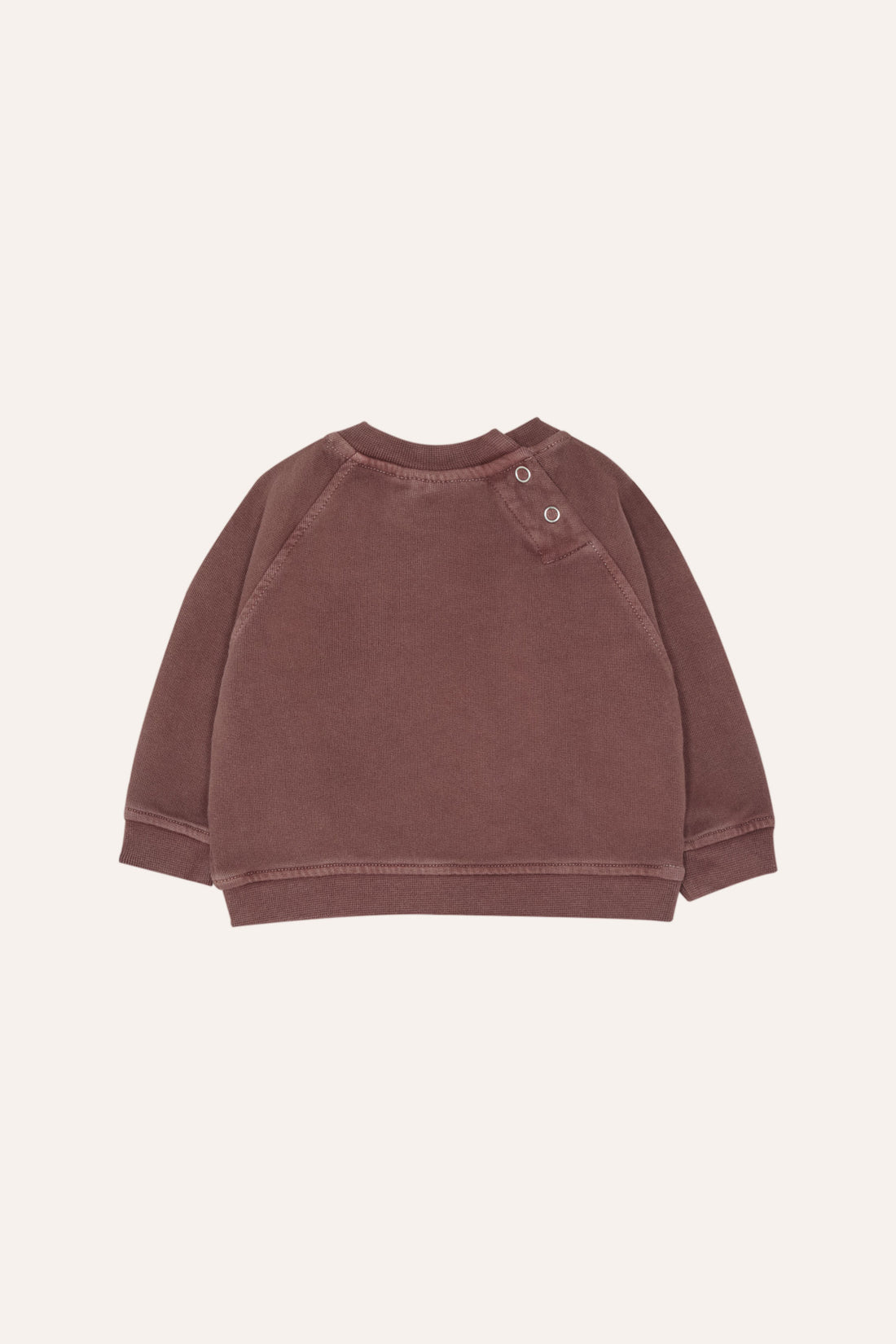The Campamento Rabbit Brown Baby Sweatshirt - Brown