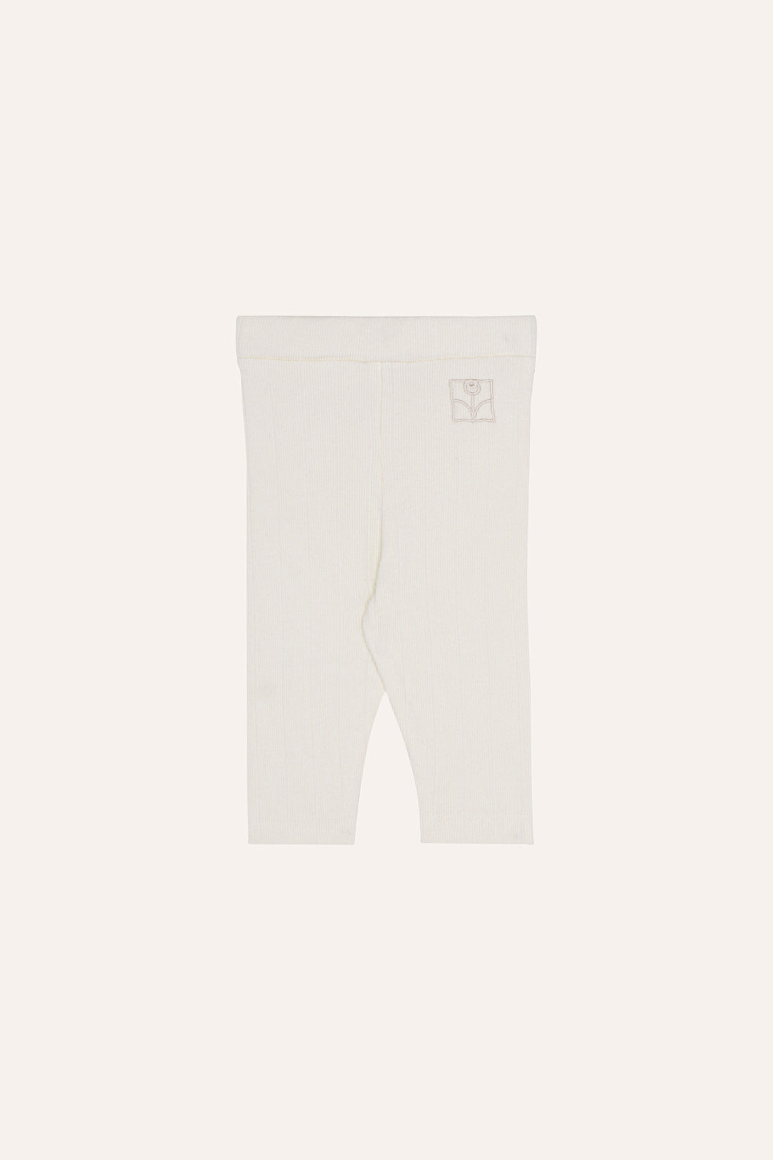 The Campamento Ecru Baby Leggings - Ecru