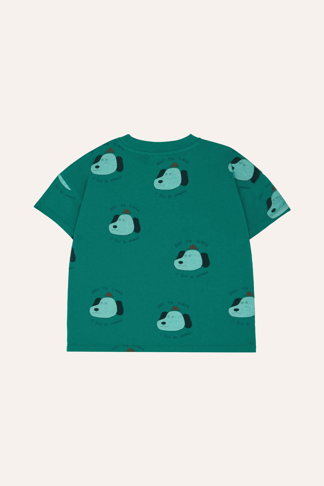 The Campamento Dogs Allover Kids T-Shirt - Green
