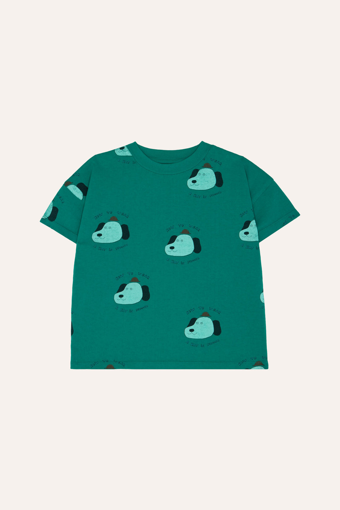 The Campamento Dogs Allover Kids T-Shirt - Green