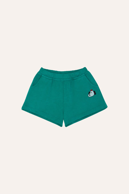 The Campamento Green Baby Shorts - Green