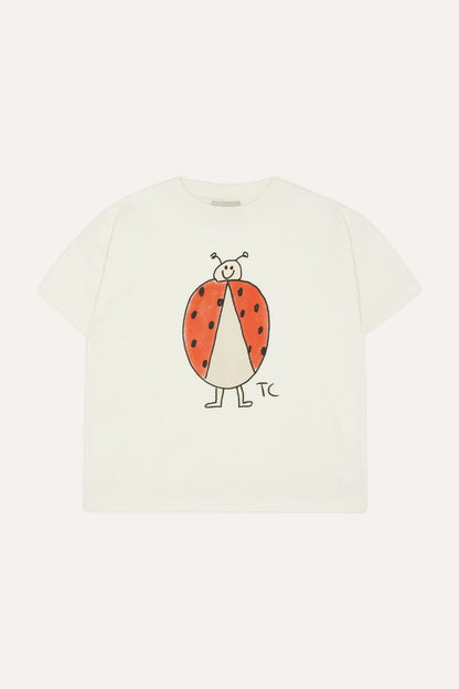 The Campamento Ladybug Oversized T-shirt - Ecru