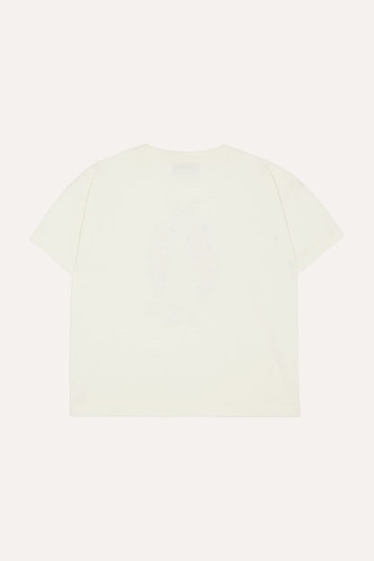 The Campamento Ladybug Oversized T-shirt - Ecru