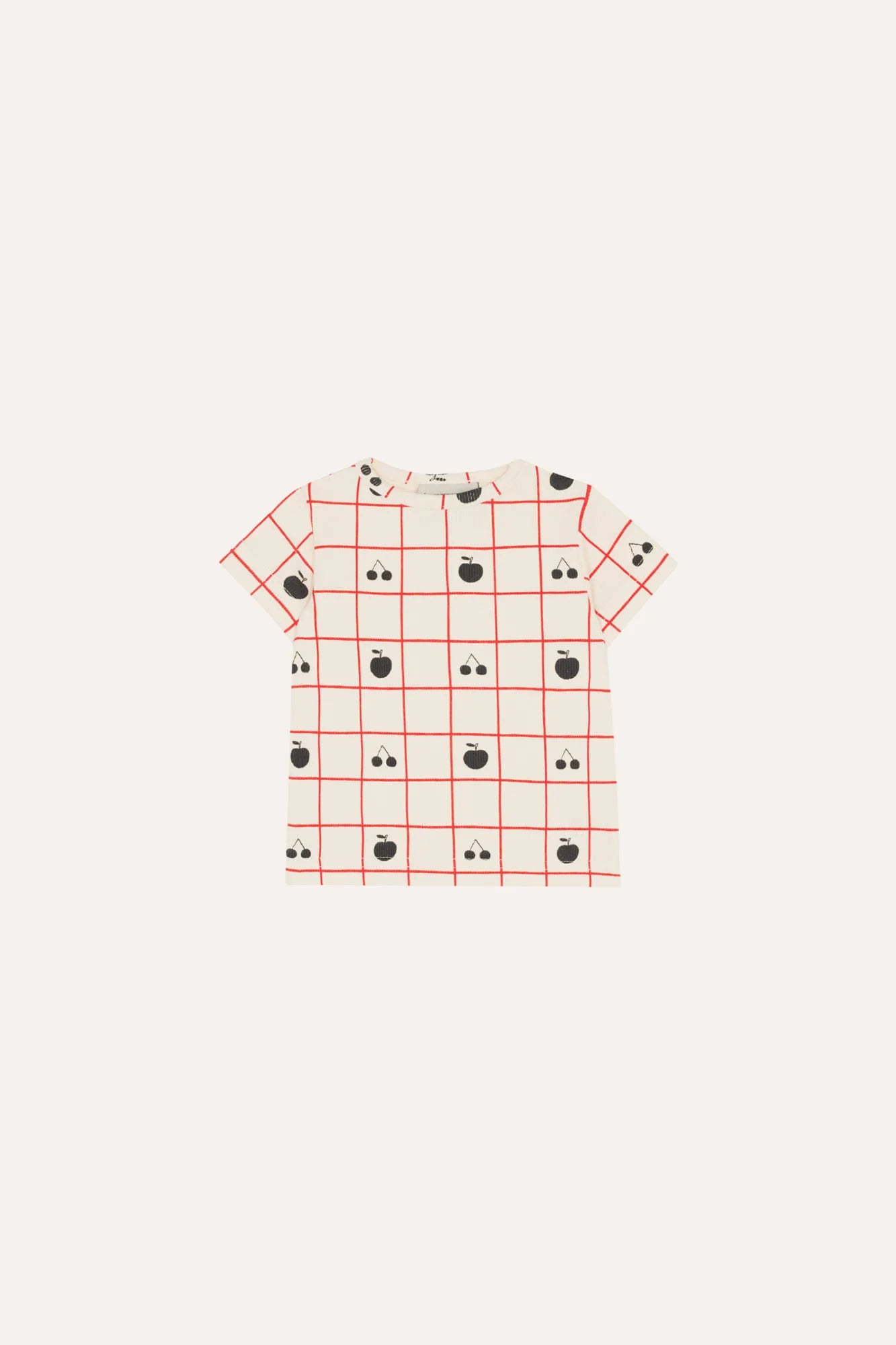 The Campamento Fruits Allover Baby T-shirt - Ecru