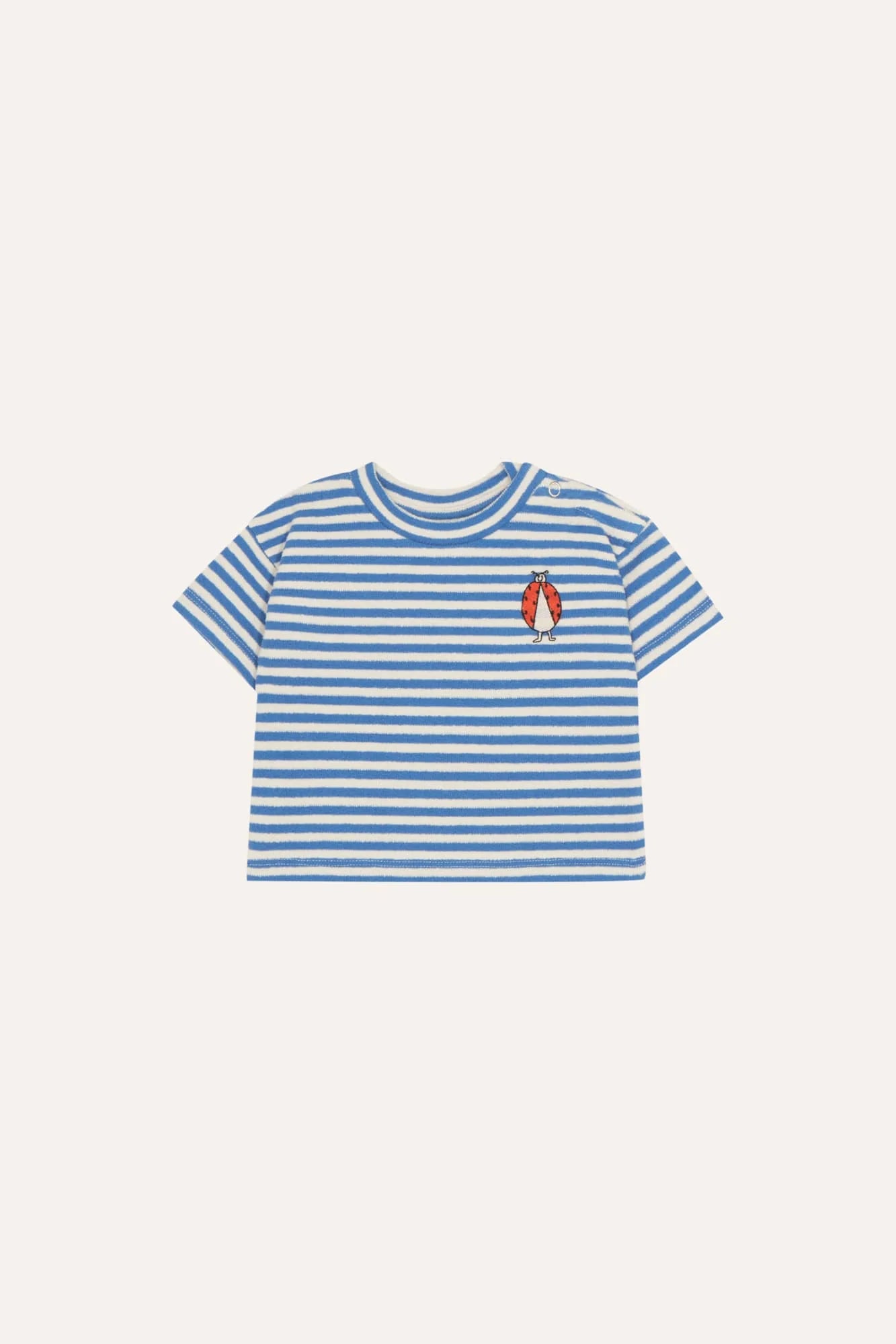The Campamento Blue Stripes Baby T-shirt - Blue