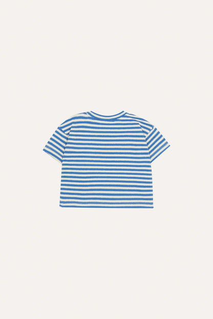 The Campamento Blue Stripes Baby T-shirt - Blue