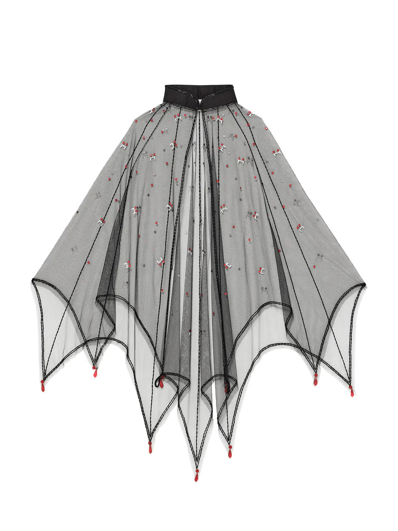 Tutu Du Monde Halloween Fangtastic Cape - Black