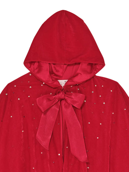 Tutu Du Monde Red Riding Hood Cape - Poison Apple