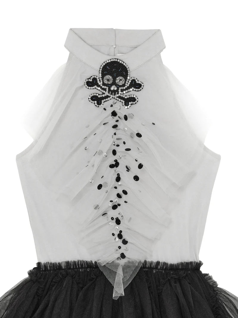 Tutu Du Monde Halloween Walk The Plank Tutu Dress - Vapour Blue Mix
