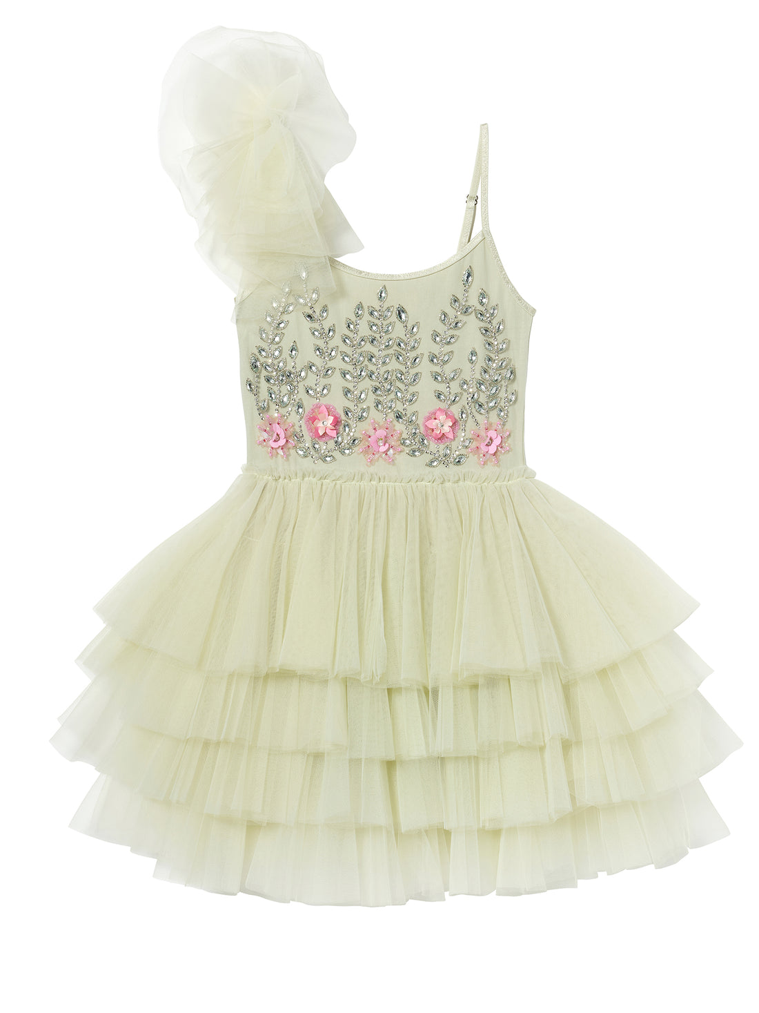 Tutu Du Monde Marina Fleur Tutu Dress - Fog Green
