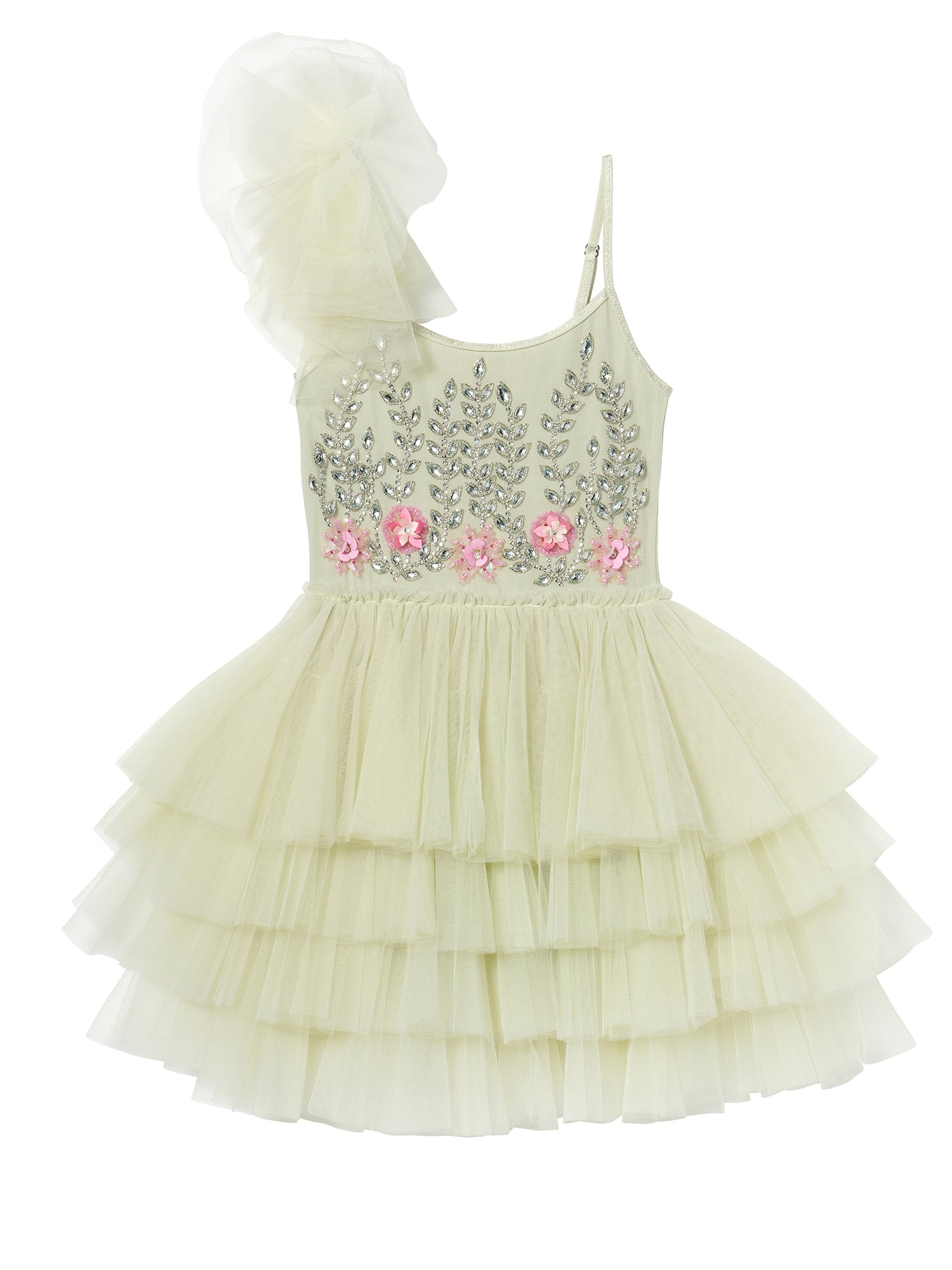Tutu Du Monde Marina Fleur Tutu Dress - Fog Green